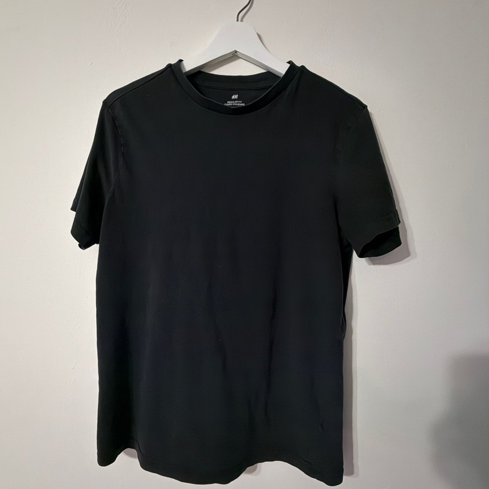 H&M Men's Black Short Sleeve Tee